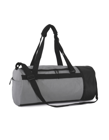 K-KI0630-TUBULAR SPORTS BAG WITH SEPARATE SHOE COMPARTMENT
